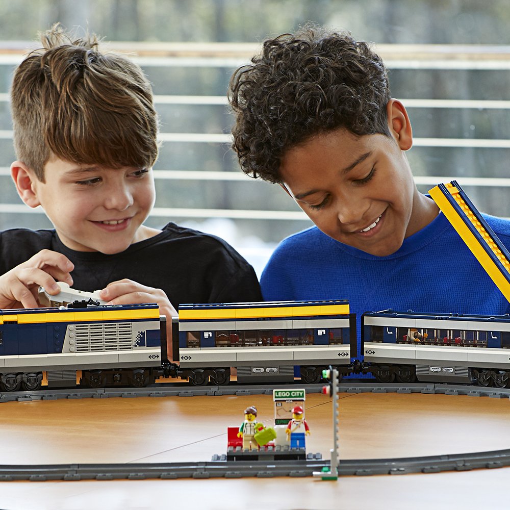 LEGO City Passenger Train 60197 Building Kit (677 Pieces), Standard