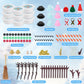 Stocking Stuffers for Kids Teen Boys Girls - 9 Pack Build Snowman Kit Christmas Crafts Gifts for Kids Creative Air Dry Modeling Clay Xmas Gift