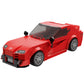 Brickcraft Officially Licensed Toyota Supra Now & Then Brick Building Kit (283 Pieces), 2-in-1 Buildable Display Set Featuring 2025 GR & 1988 Supra