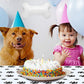 OHLIGEI 6PCS Dog Bone Balloon, White Aluminum Mylar Foil Pet-Themed Balloons, Perfect for Birthday Parties, Unisex Children