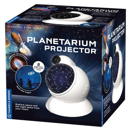 The Thames & Kosmos Planetarium Projector Essential STEM Tool | Illuminate Your Room as a Planetarium Theater | Dual Projector Casts Star Maps