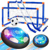 Nazano 3-in-1 Hover Soccer Ball, Kids Toddler Hockey Set with LED Lights,Indoor Outdoor Toys for Kids, Soccer Gift for Boys 6-8 8-12, Birthday,Kids