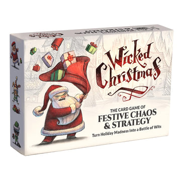 Wicked Christmas - Hilarious Christmas Card Game for Families & Friends | Ages 7+, 3-6 Players, Great Secret Santa Gift & Stocking Stuffer