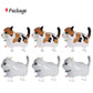 6Pcs Walking Cat Balloons, Animal Foil Mylar Balloon Kids Birthday Party Pet Theme Decorations, Farm Birthday Decorations for Cats Theme Party