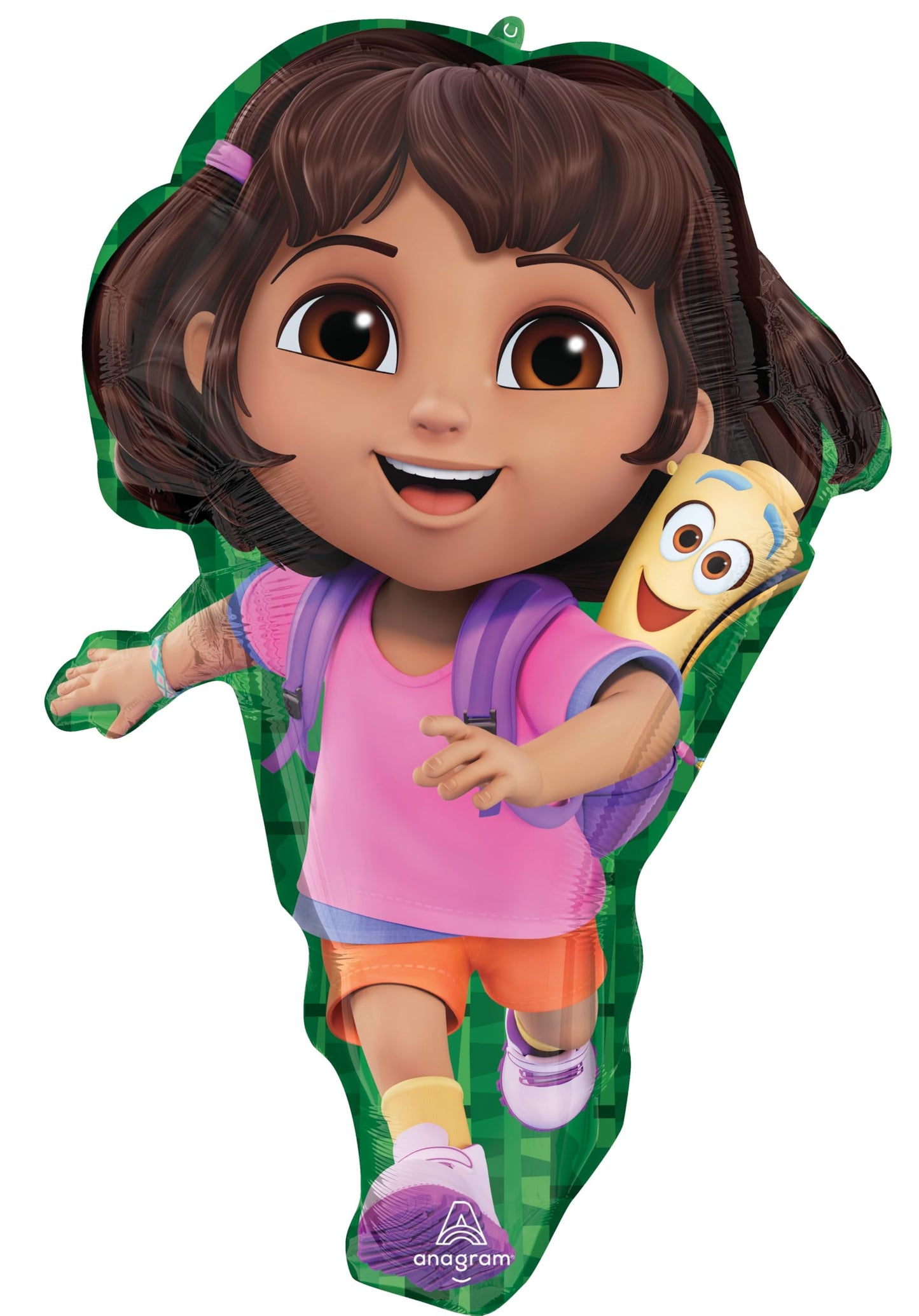 Anagram Dora's Birthday Party Supplies 6pc Foil Balloon Bouquet Decorations