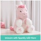 GUND Baby Alora Unicorn 11” Animated Plush, Sings ABCs Song and 123 Songs