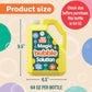 64 oz Iridescent Bubble Solution Refill | Non-Toxic Pre-Mix Bubble Refill Solution No Mixing or Measuring Required | Bubbles for Kids | Bubbles Bulk |