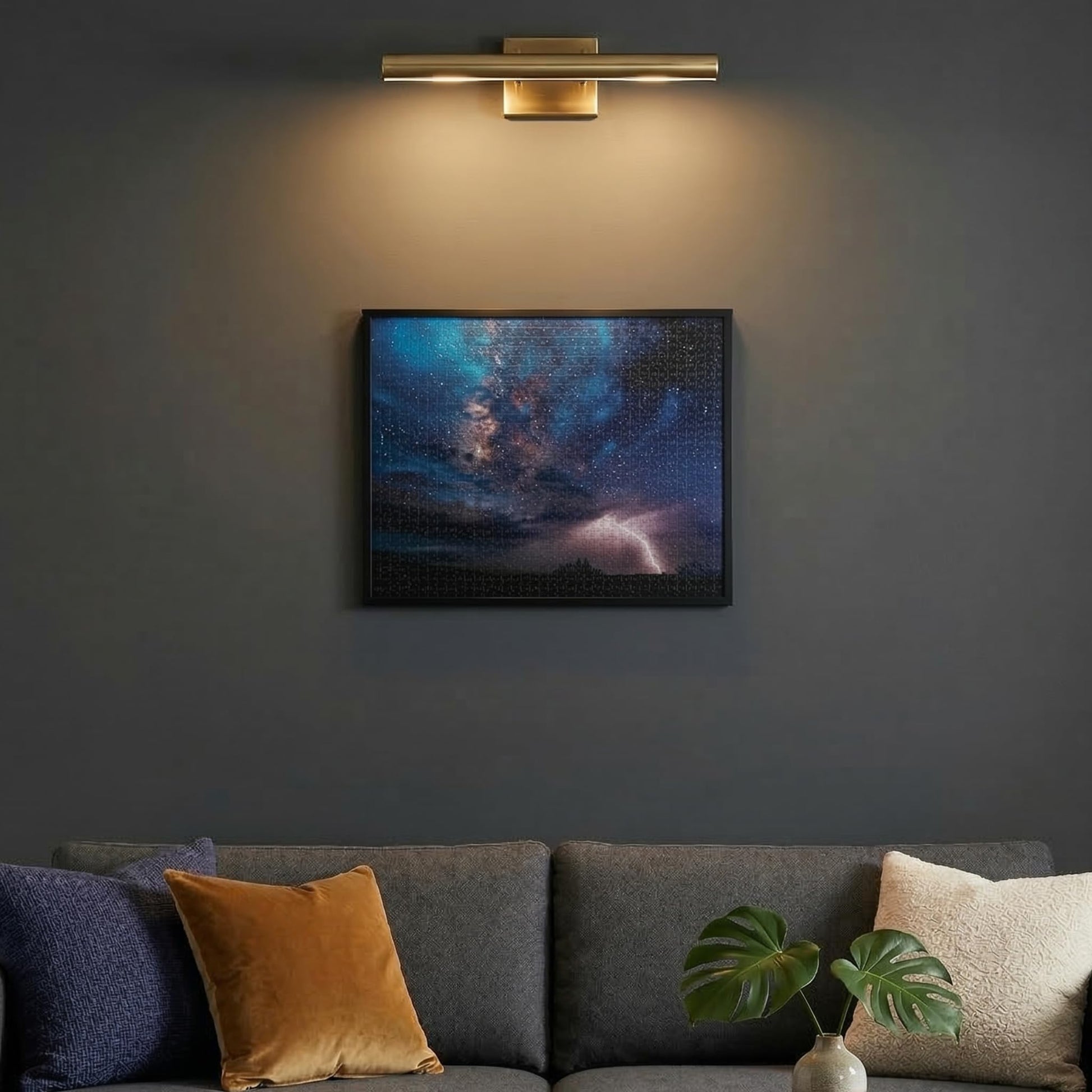 Night Sky Drama - 1000 Piece Jigsaw Puzzle by Pigment & Hue, Inc.