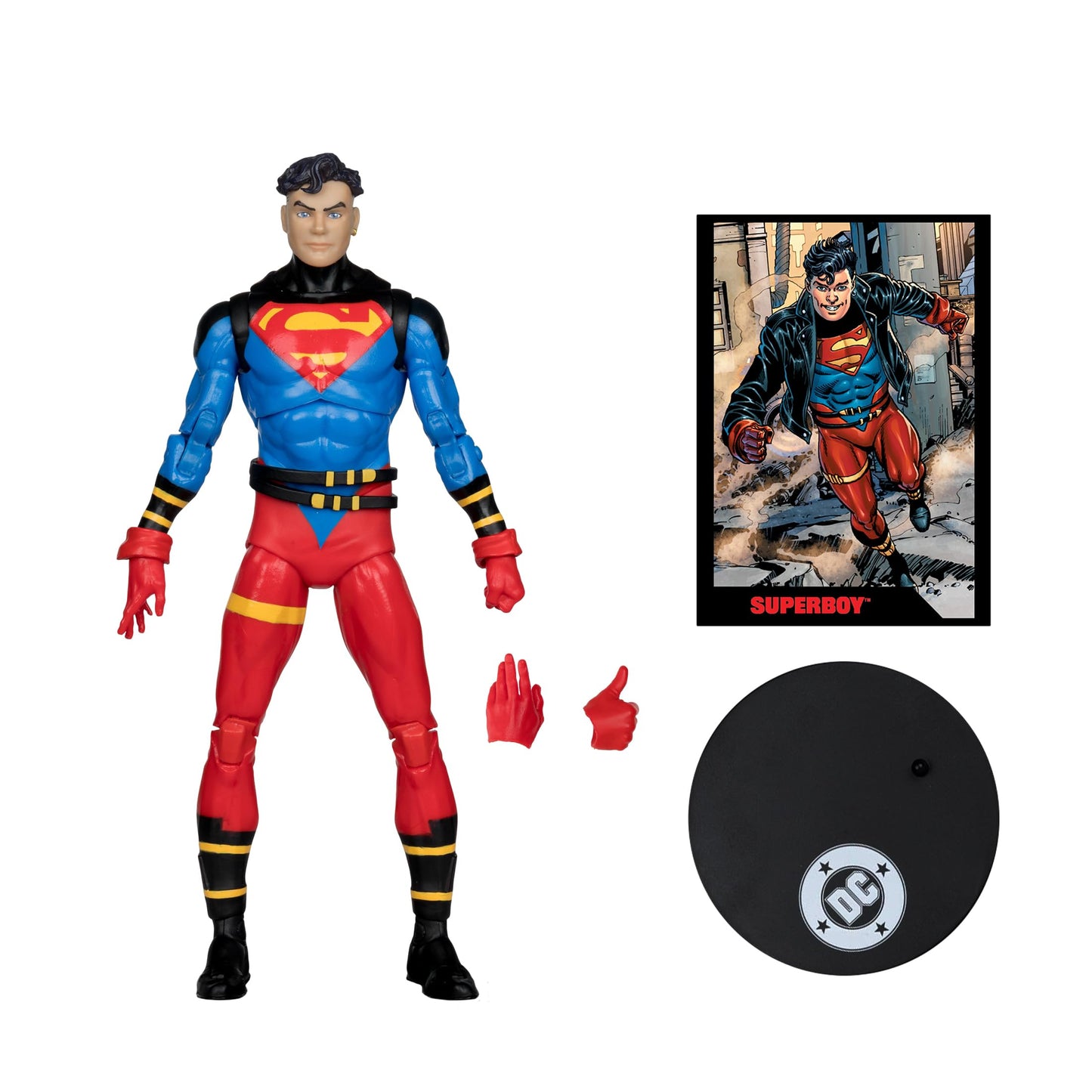 McFarlane Toys- DC Direct Page Punchers Superboy (Superboy #1) 7in Figure with Comic
