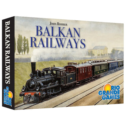 Rio Grande Games Balkan Railways Economic Strategy Board Game, No Luck, 3-5 Players, 45-90 Min