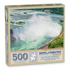 Bits and Pieces 500 Piece Puzzles for Adults - Large 18" x 24" Jigsaw Puzzles 500 Pieces, Random Die Cut, No 2 Pieces Alike, Niagara Falls