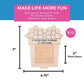 Fun Express DIY Picture Frame Kit for Kids Art - Wooden Craft Frames to Decorate for Mother's Day Crafts| Paintable Wood Photo Frames for Classroom