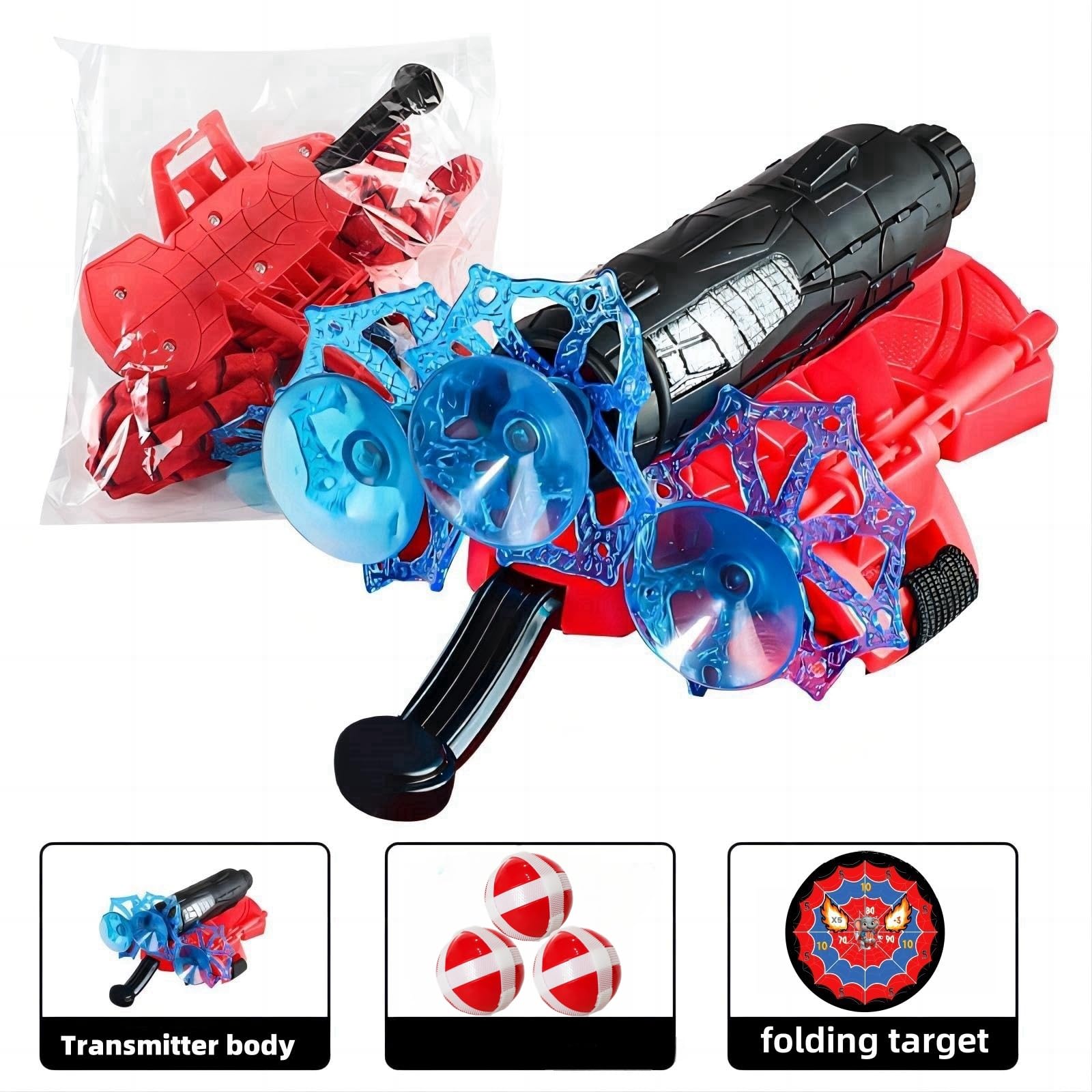 FJQZDBDSA Spiders Web Shooter ?Spider Toys for Boys 4-6?Boys 6-8 Years Old?Wrist Toys, Birthday Party Presents