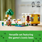 LEGO Minecraft The Bee Cottage Building Set - Construction Toy with Buildable House, Farm, Baby Zombie, and Animal Figures, Game Inspired Birthday