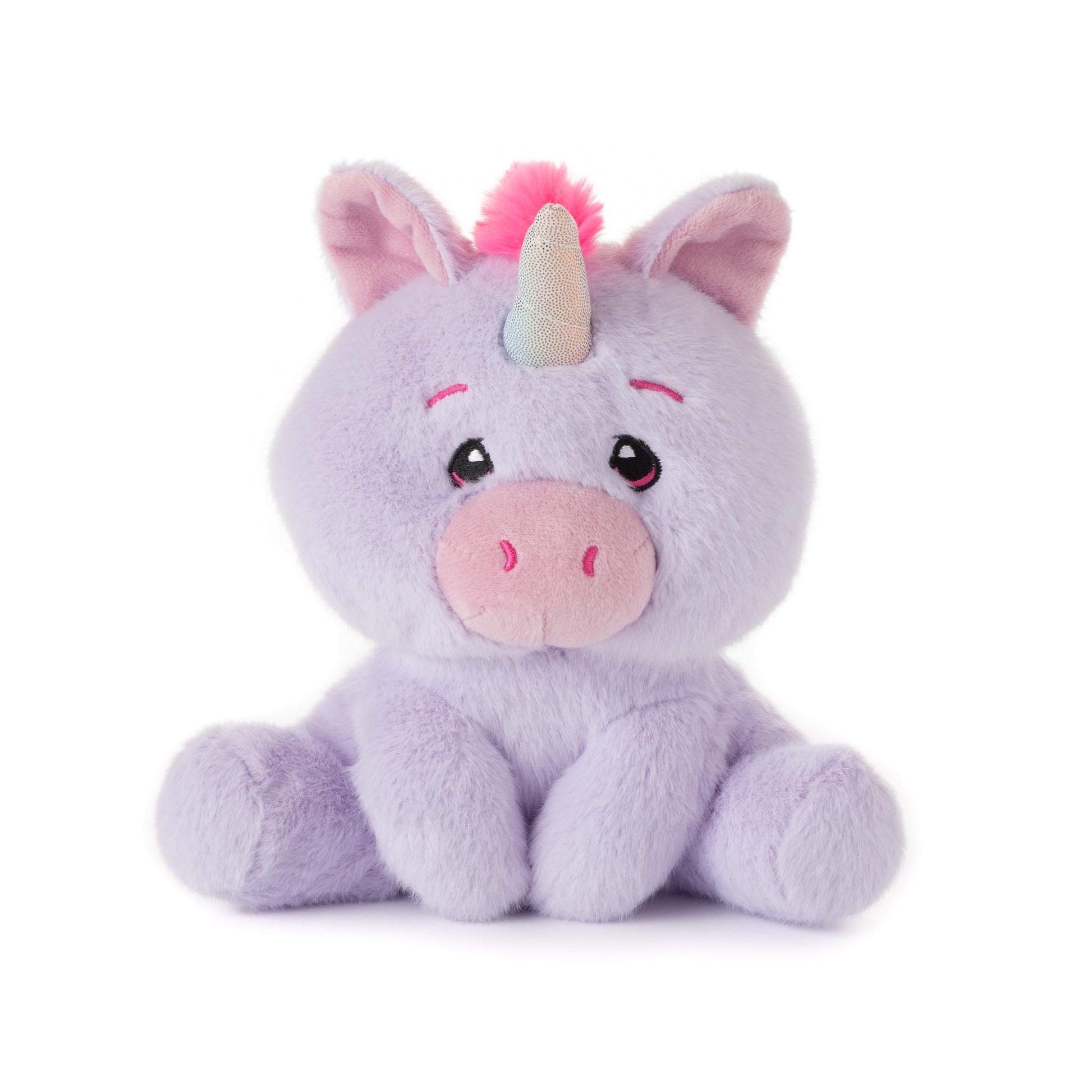 The Petting Zoo Unicorn Stuffed Animal Plushie, Gifts for Kids, Snugletz Zoologee Plush Toy, 7 in