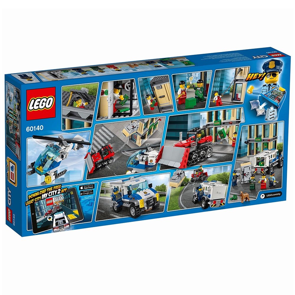 LEGO City Police Bulldozer Break-in 60140 Building Kit