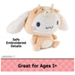 GUND Sanrio Cinnamoroll 6-Inch Plush Toy in Rodeo Bull Outfit for Ages 1+