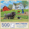 Bits and Pieces - 500 Piece Jigsaw Puzzle for Adults - 18" x 24" - Planting Season - 500 pc Farming Countryside Jigsaw by John Sloane