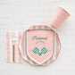 Bonjour Fete Light Pink Cabana Stripe Paper Guest Towels | Disposable, 3-Ply Napkins | Premium Party Supplies & Decor | Holidays, Kids Themed Birthday