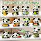 HIGH GODO 12Pack Pandas Party Favors Building Set, 1977PCS Cute Animals Set for Goodie Bag Stuffers Classroom Prizes, Party Favors Birthday Easter