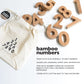 Wee Gallery Bamboo Numbers Set - Number Learning for Baby, Toddler, Preschool Age Kids - Interactive Wooden Numbers to Stimulate Early Development