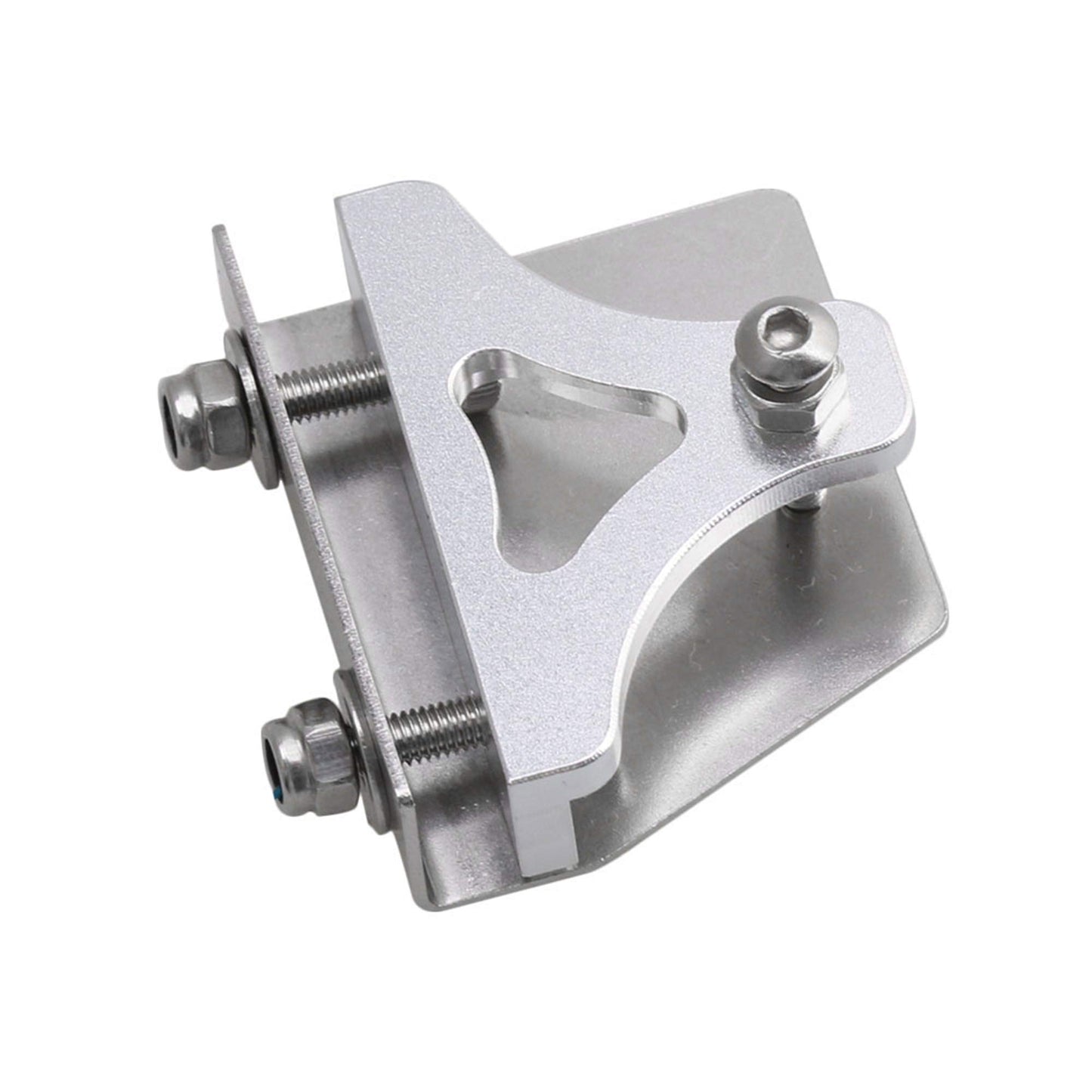 BQLZR 38x31.5x11.5mm Silver Aluminum Alloy Emulational Model Boat Part Metal Trim Tabs for RC Electric Racing Boat Pack of 2