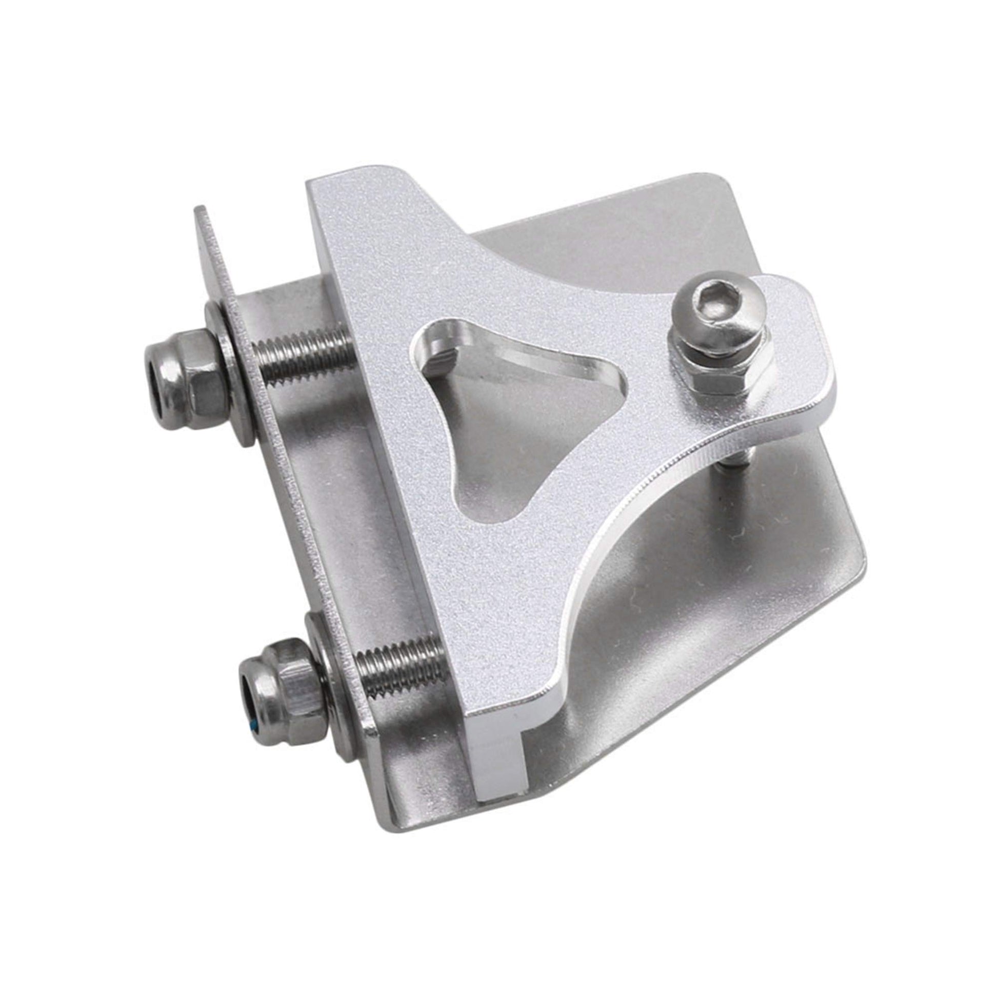 BQLZR 38x31.5x11.5mm Silver Aluminum Alloy Emulational Model Boat Part Metal Trim Tabs for RC Electric Racing Boat Pack of 2