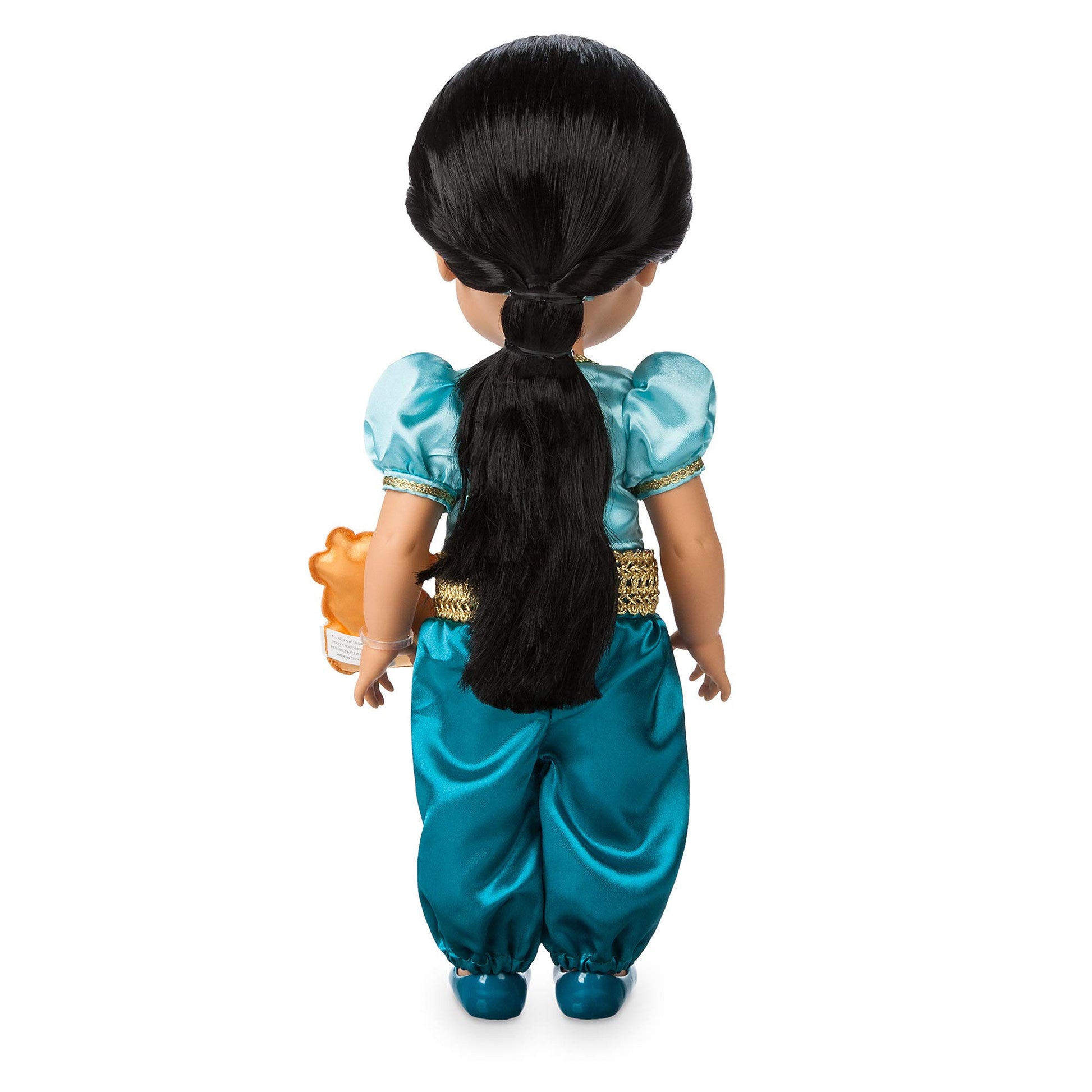 Disney Store Official Animators' Collection Jasmine Doll from Aladdin - Princess Toys for Kids & Collectors, Soft & Poseable Figure - 16 Inches