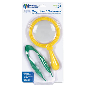 Learning Resources Primary Science Magnifier & Tweezers