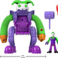 Fisher-Price Imaginext DC Super Friends The Joker Toy Battling Robot with Poseable Figure & Lights for Pretend Play Kids Ages 3+ Years
