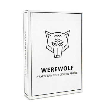 Stellar Factory Werewolf Party Game | Up to 35 Players | 50 Cards | Social Deduction, Bluffing | Ages 12+ | Made in USA