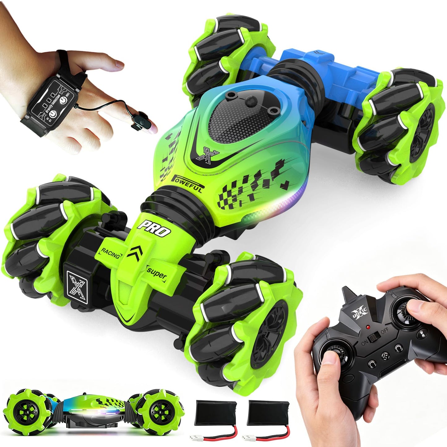 Remote Control Car - RC Drift Car Gesture Sensing Toy Boy Age 6-8-12 Gifts