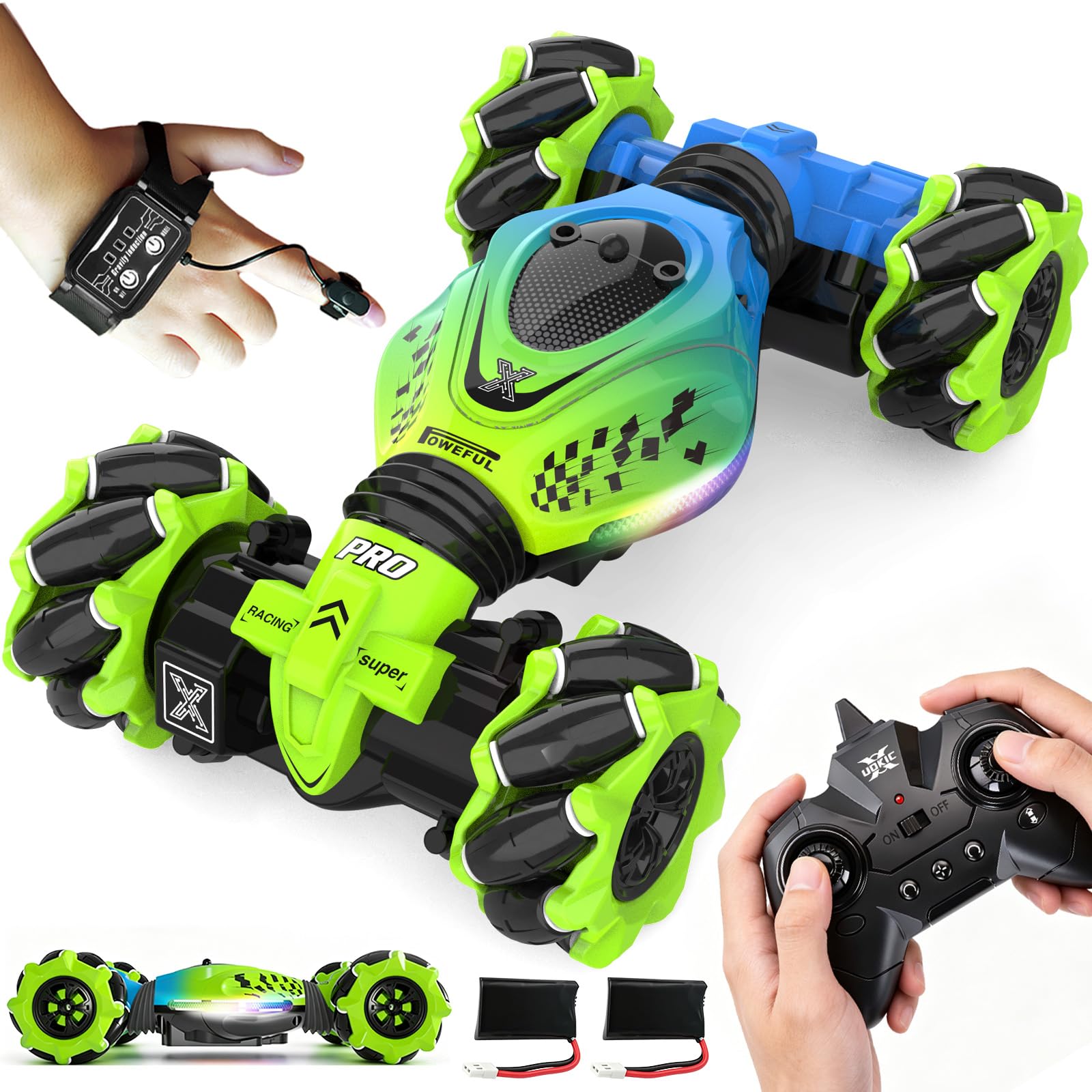 Remote Control Car - RC Drift Car Gesture Sensing Toy Boy Age 6-8-12 Gifts