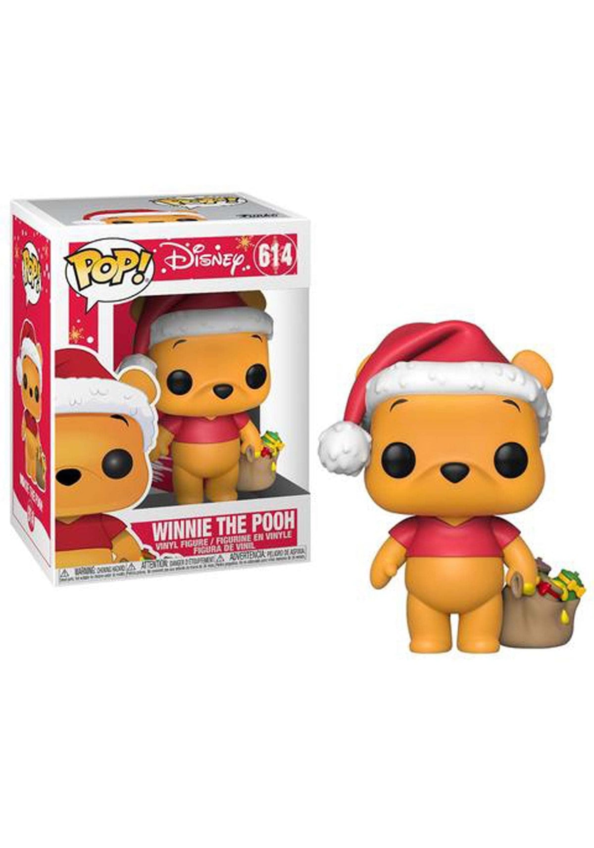 Funko Pop! Disney: Holiday - Winnie The Pooh, Multicolor, std