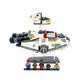 Brickcessories Display Stand Compatible with LEGO Star Wars 75357 Ghost and Phantom II - Angled Flight Display with Minifigure Base - Set Not Included