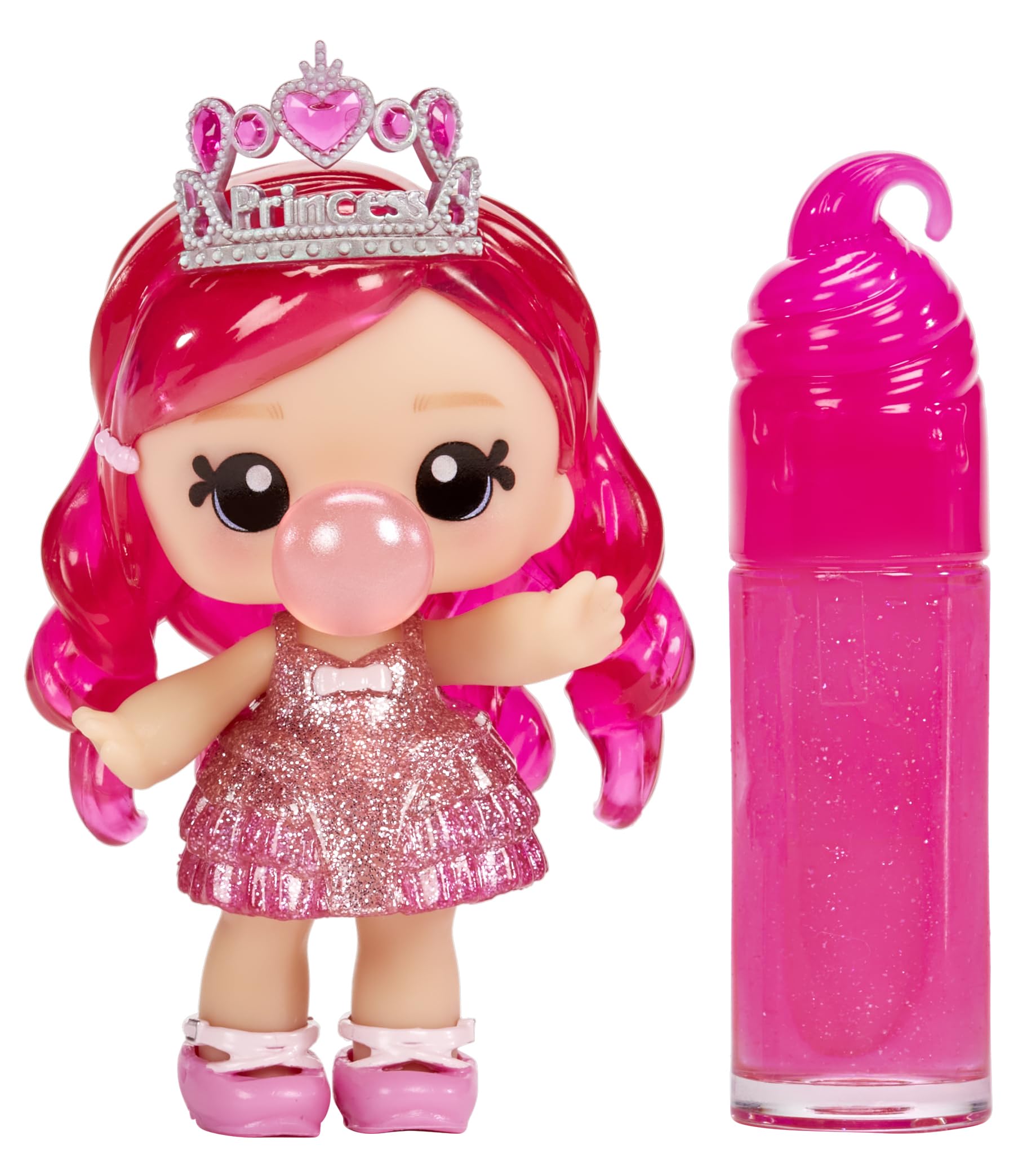 Yummiland Lipgloss Doll - Bianca Bubblegum - Scented Doll with DIY Gloss Kit - Suitable for Children 4 Years and Up