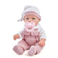 Enjoyin 12" Baby Doll Gift Set with Portable Bassinet Bed, Pink Clothes, Pacifier, Blanket & Pillow - Fun Pretend Play Toys, for Toddler Girls Ages 3+