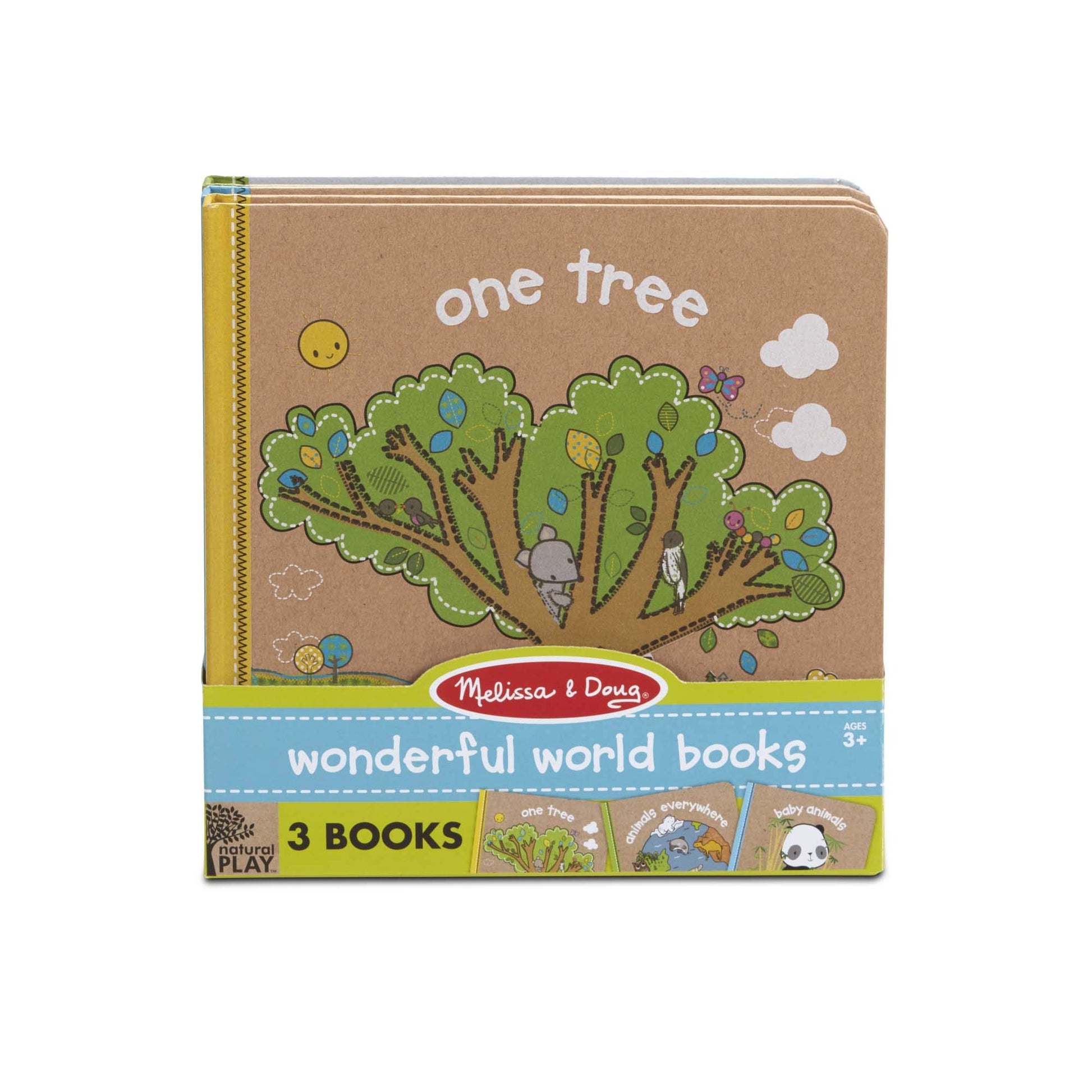 Melissa & Doug Natural Play Book Bundle