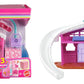 Barbie Mini Land Doll House Sets, Mini Dreamhouse with Surprise 1.5-inch Doll, Furniture & Accessories, Plus Elevator & Pool (Styles May Vary)