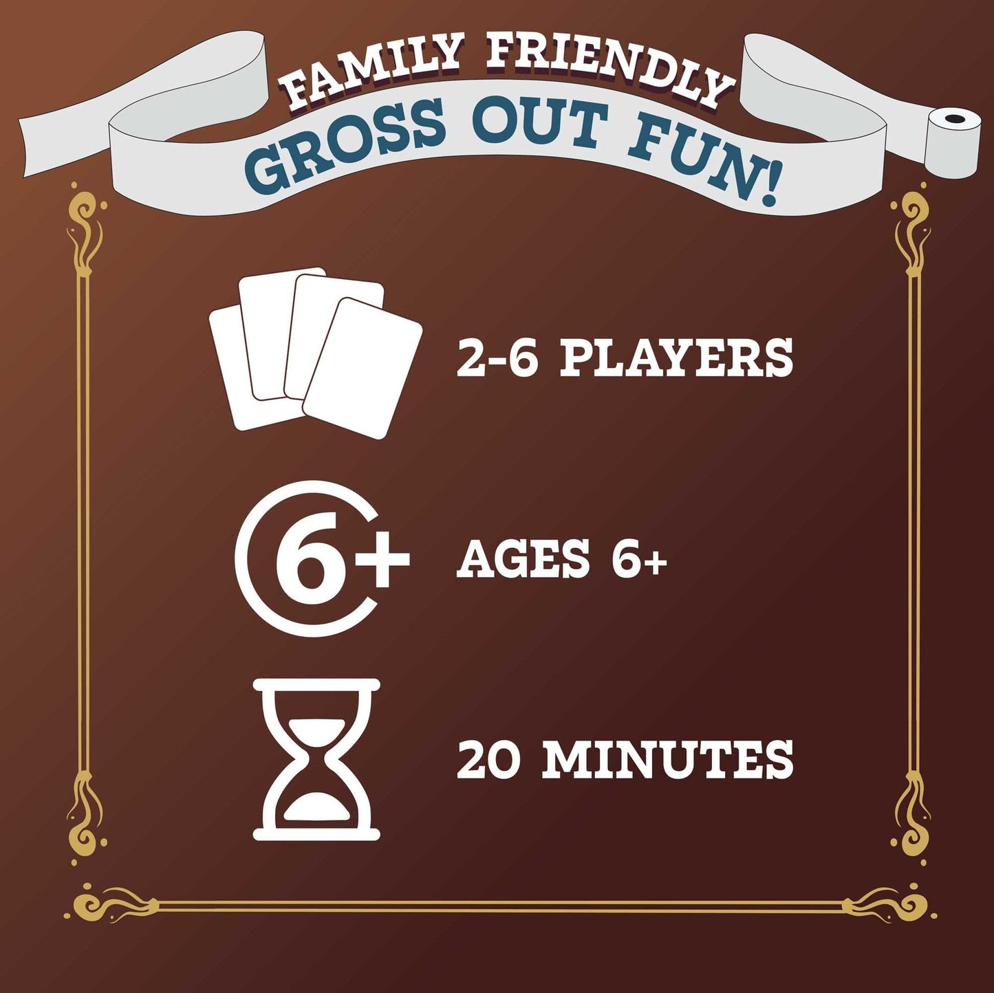 Paper House: Go Poo! The Game | Age 6+ | 2-6 Players | Laugh Out Loud Funny Card Collection | Family Night | Hilarious Toilet Humor | Adults & Kids