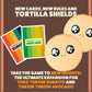 Exploding Kittens Block Block Burrito Expansion Pack 2-6 Players - Ages 7+ - 15 Minutes to Play - Original Game Required, Inflatable Shields - Party