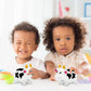 Dollibu Cow Bath Water Squirter Toy - Floating White Rubber Bath Toy, Cool Animal Squirting Bathtime Play Water Toy for Toddlers, Cute Farm Animal