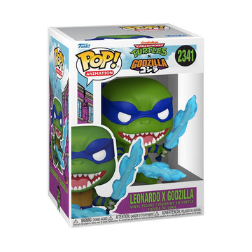 Funko Pop! Animation: Godzilla X Turtles - Leonardo x Godzilla - Collectable Vinyl Figure - Gift Idea - Official Merchandise - Toys for Kids & Adults