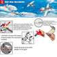 HTLNUZD Remote Control Aircraft Plane 4 Channels 768-1P51D, Wingspan EPO Warbird Radio One Key Aerobatic Controlled Plane RTF