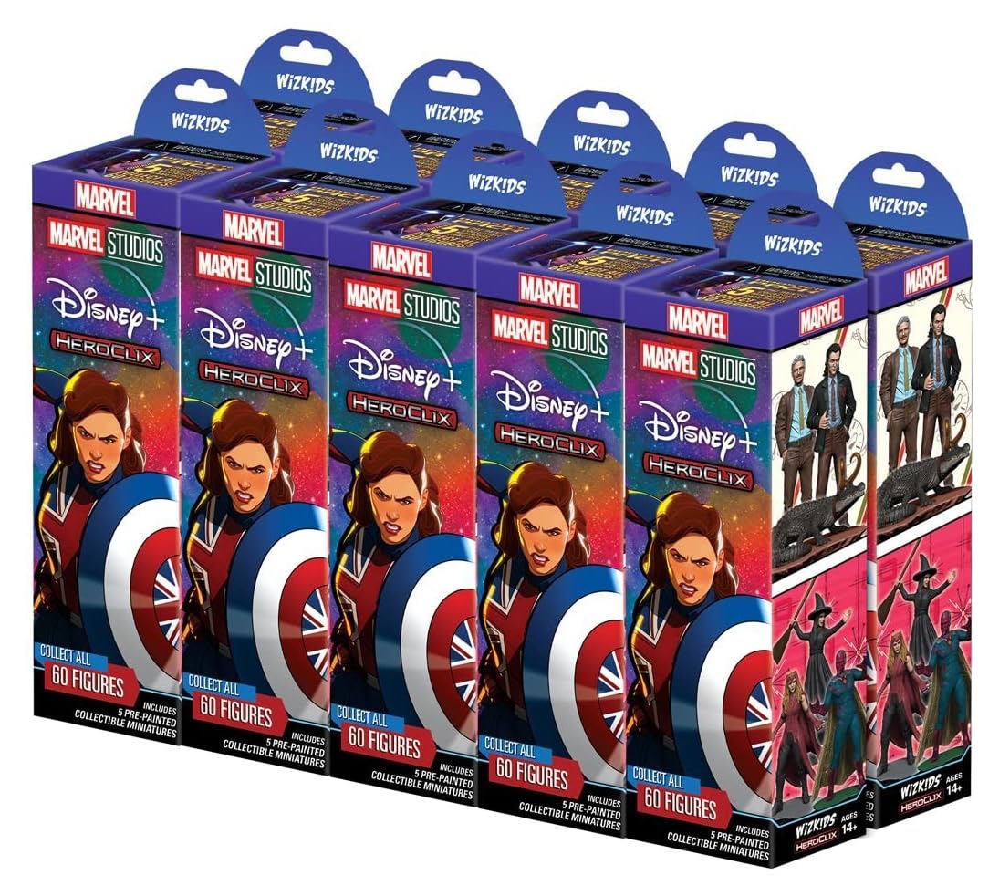WizKids Marvel HeroClix: Marvel Studios Disney Plus Booster Brick