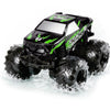 Ufilni 1:24 Waterproof Monster Truck Toys RC Cars: Amphibious Remote Control Car Trucks 4WD All Terrain Off-Road Pickup Toy for 6 7 8 9 10 11 12 Year