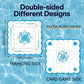 fisdpopar Floating Mahjong Table for Pool, Waterproof Floating Game Board Double-Sided for Mahjong & Poker, Floating Card Table for Pool, Domino