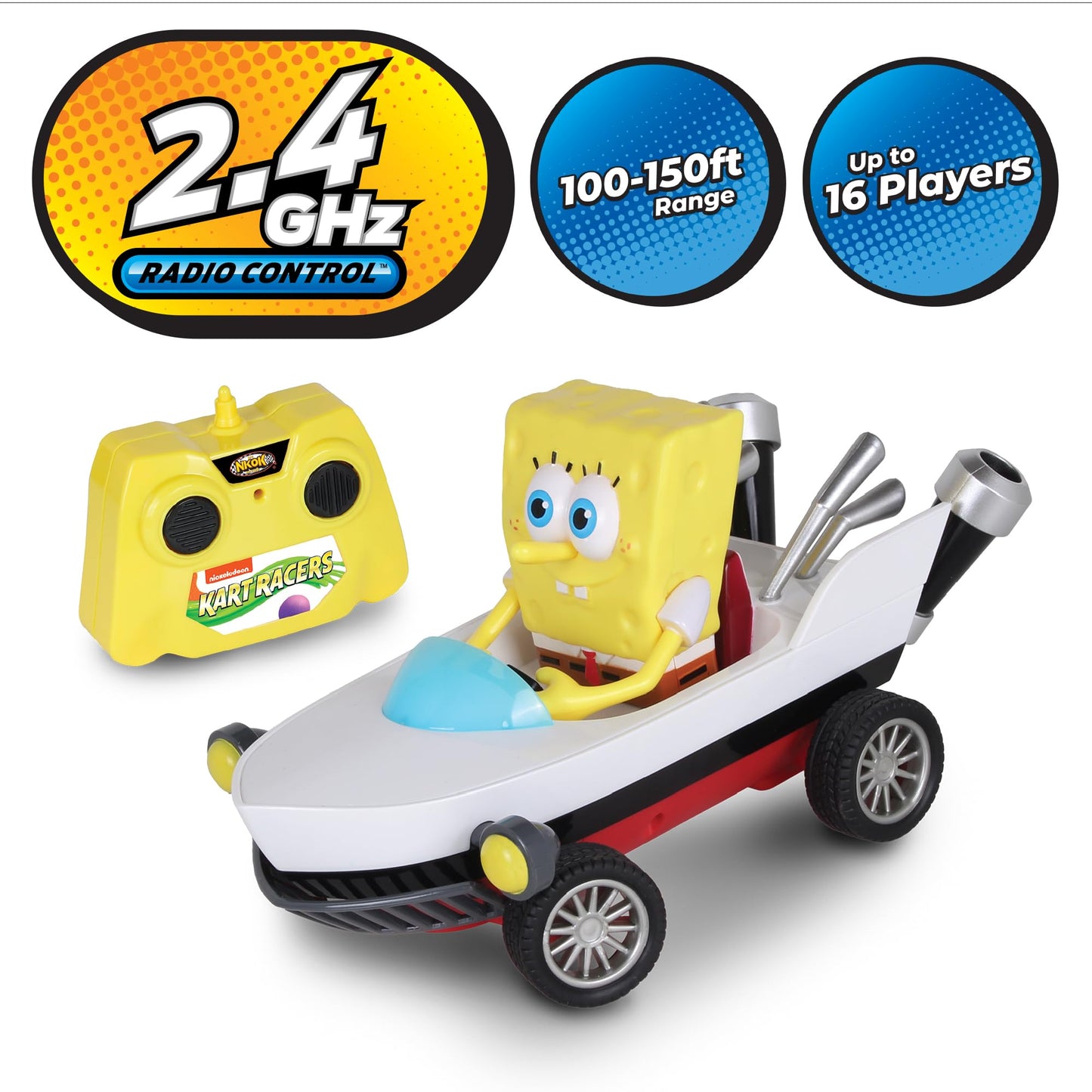 NKOK Kart Racers RC Virtual Parent (Spongebob)