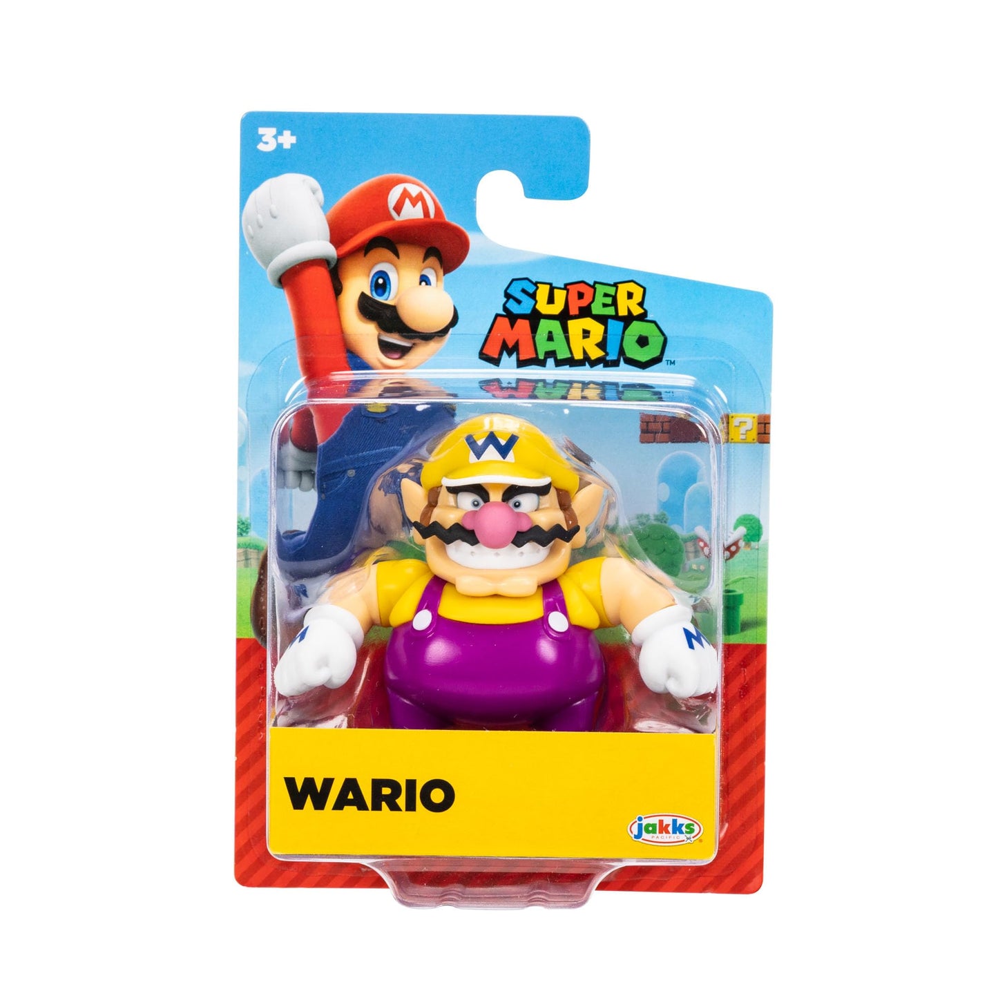 Super Mario Wario 2.5 Inch Action Figure