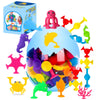 HYSZXUS Bath Toys - 27 PCS Suction Cup Toys Bathtub Toy Shower Toy for Kids Ages 4-8,Sensory Toys for 3 4 5 6 7 Year Old Boys Girls,Mold Free Bath Toy